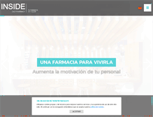 Tablet Screenshot of inside-farmacia.com